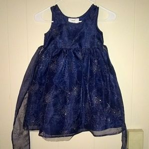 ZOEY size 5 Girls Blue Dress
